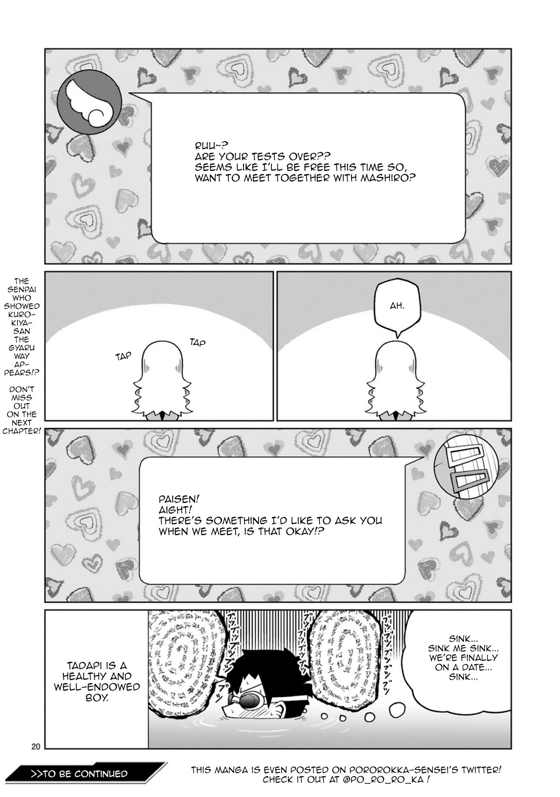 Tedama ni Toritai Kurokiya-san - Chapter 15 Page 21
