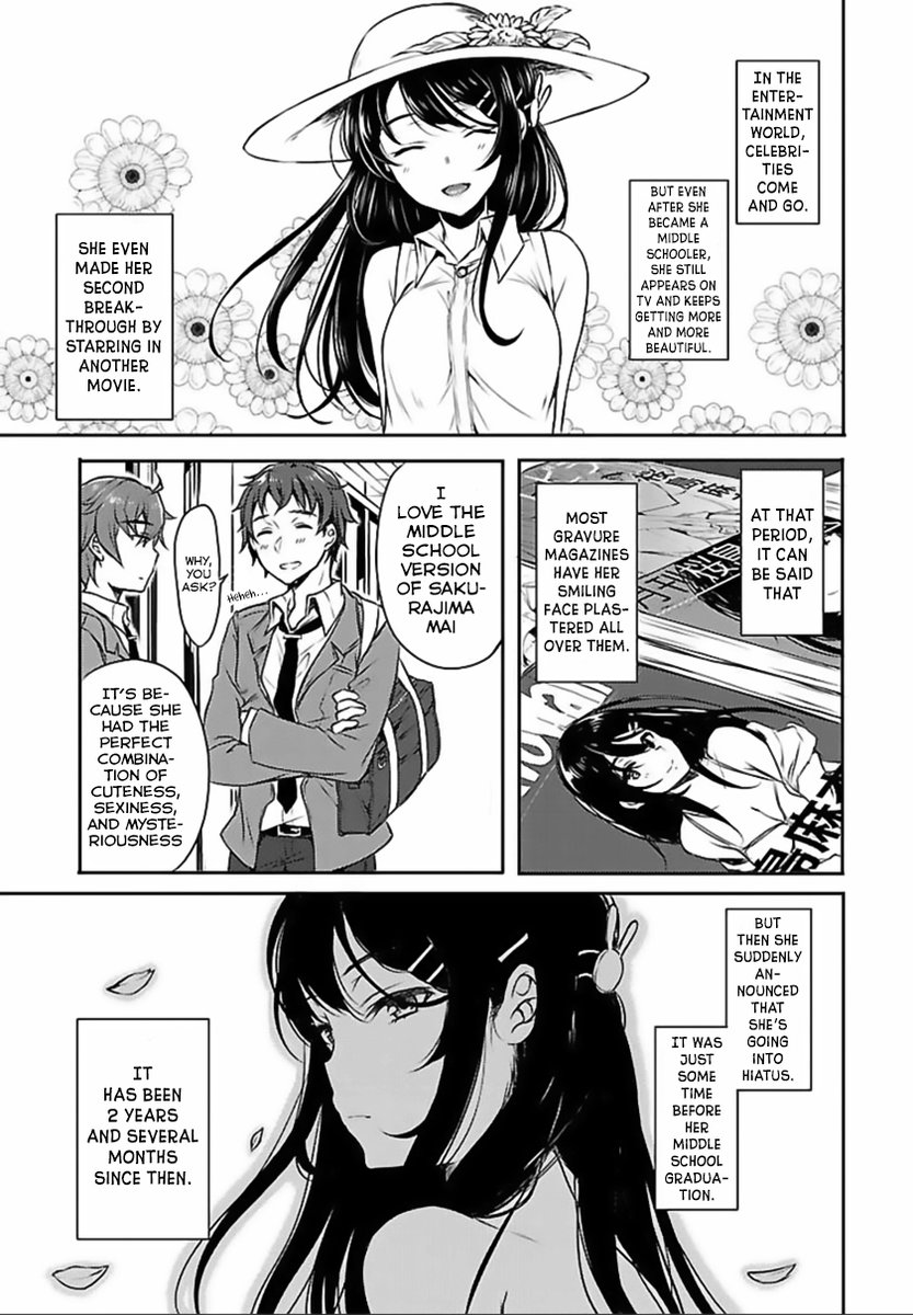 Seishun Buta Yarou wa Bunny Girl Senpai no Yume wo Minai - Chapter 1 Page 16