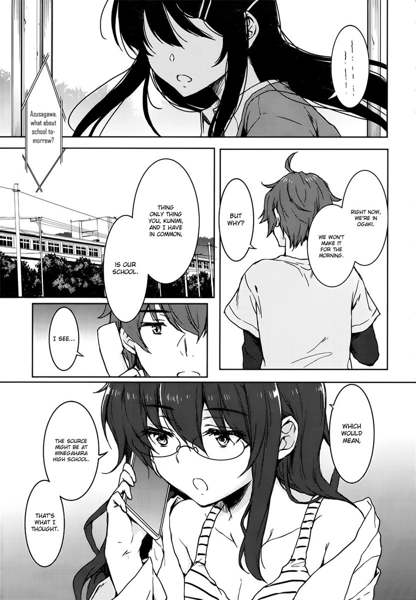 Seishun Buta Yarou wa Bunny Girl Senpai no Yume wo Minai - Chapter 17 Page 8