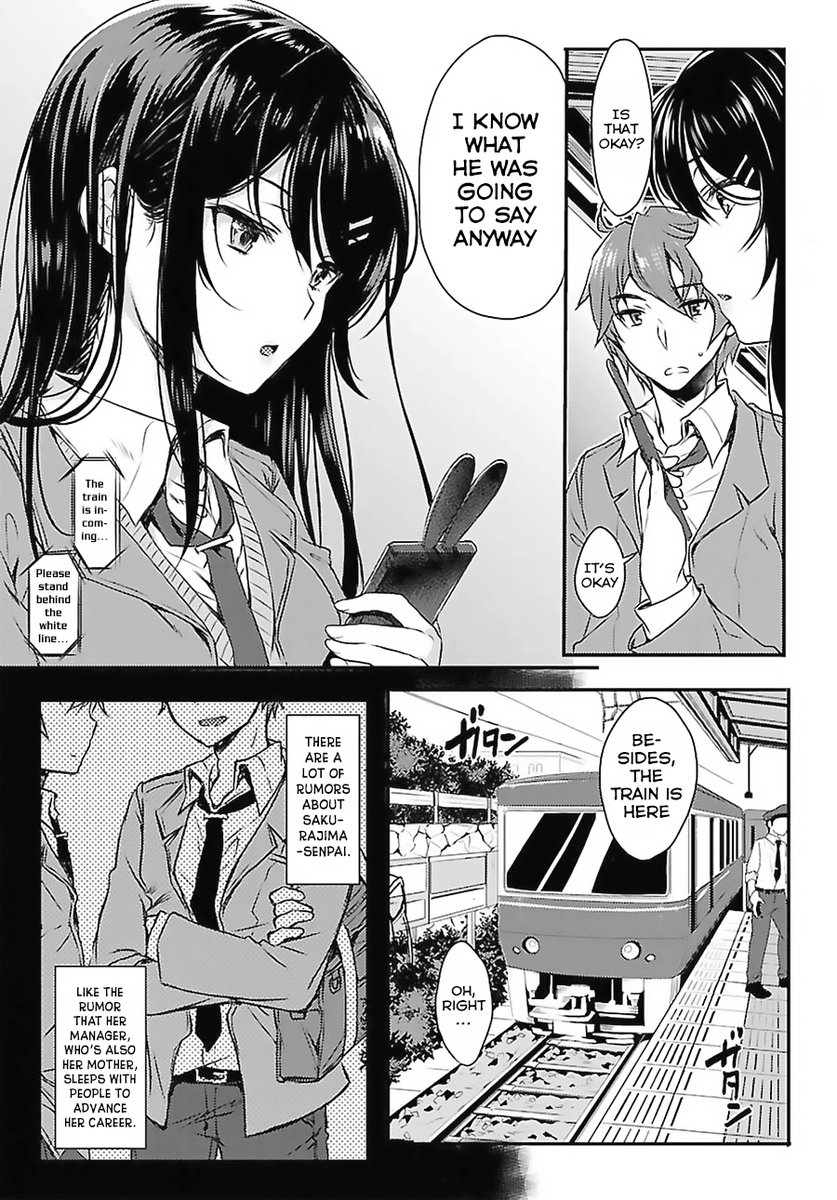 Seishun Buta Yarou wa Bunny Girl Senpai no Yume wo Minai - Chapter 2 Page 12