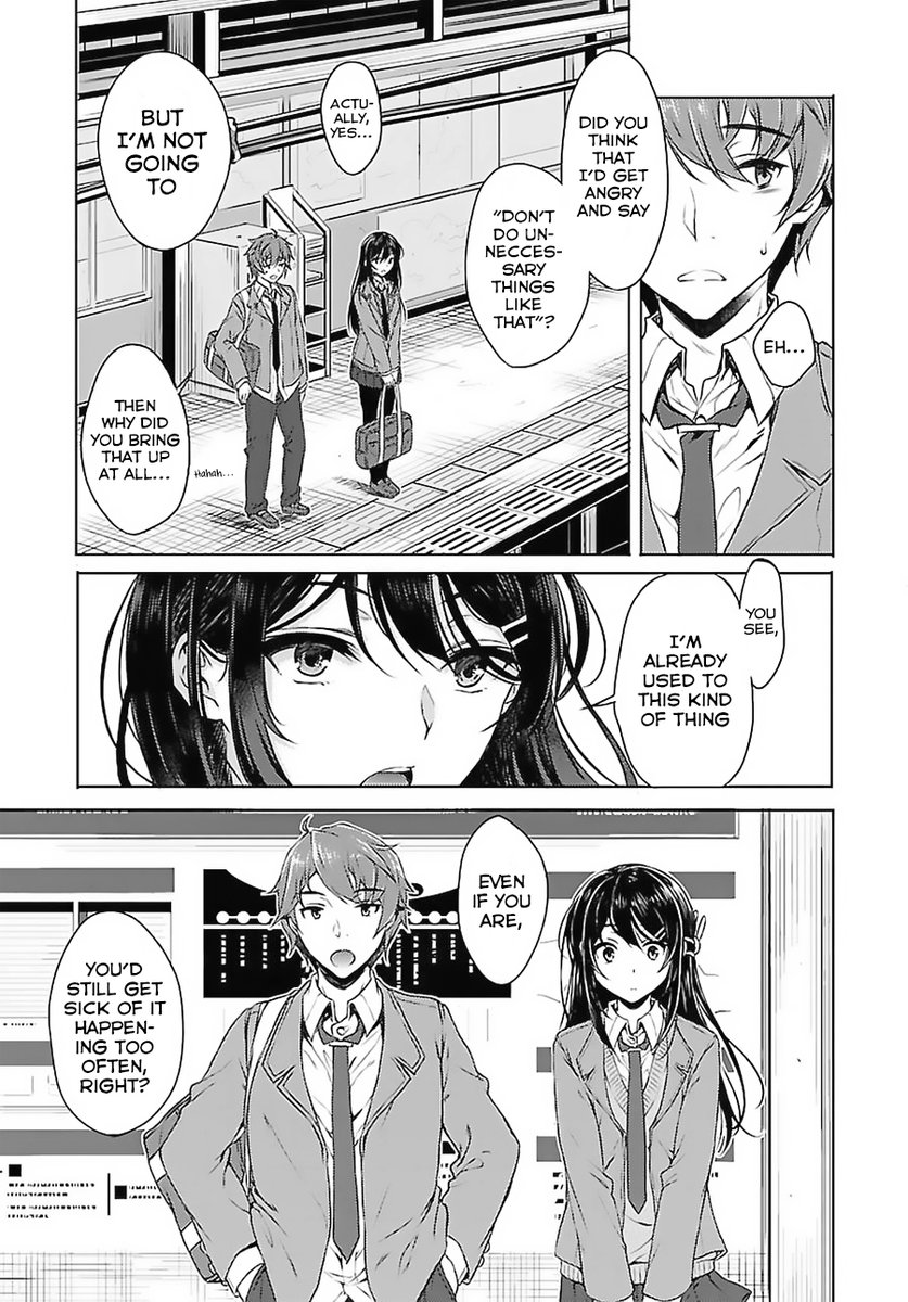 Seishun Buta Yarou wa Bunny Girl Senpai no Yume wo Minai - Chapter 2 Page 6