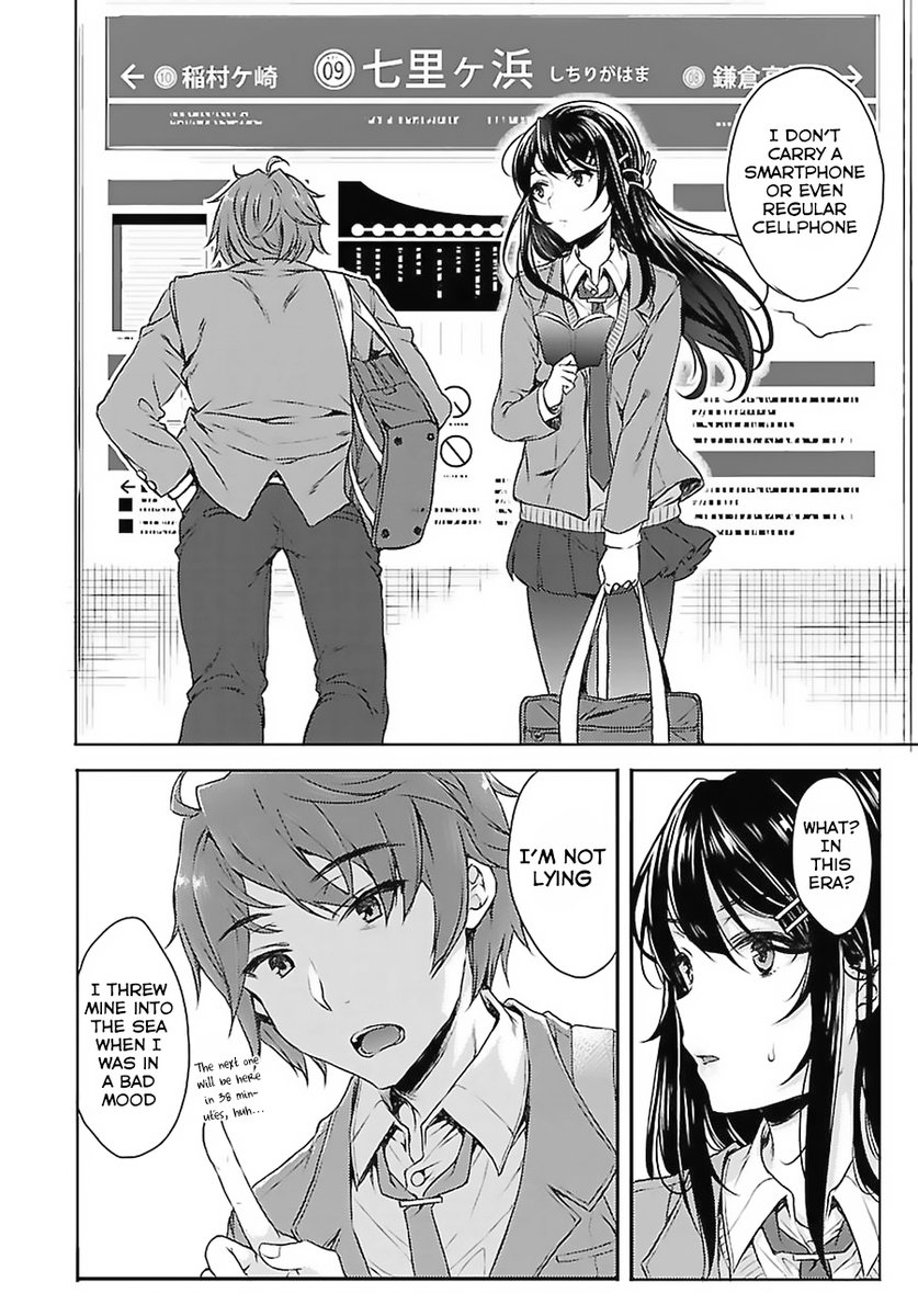 Seishun Buta Yarou wa Bunny Girl Senpai no Yume wo Minai - Chapter 2 Page 9