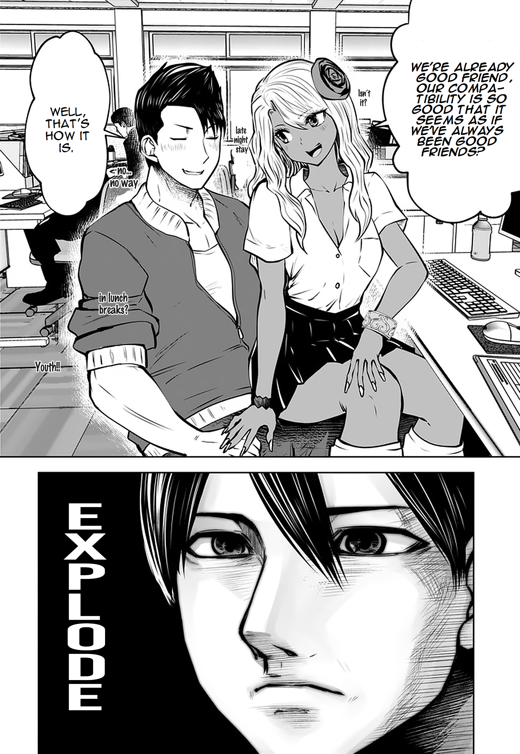 Black Gakkou ni Tsutometeshimatta Sensei - Chapter 18.3 Page 4