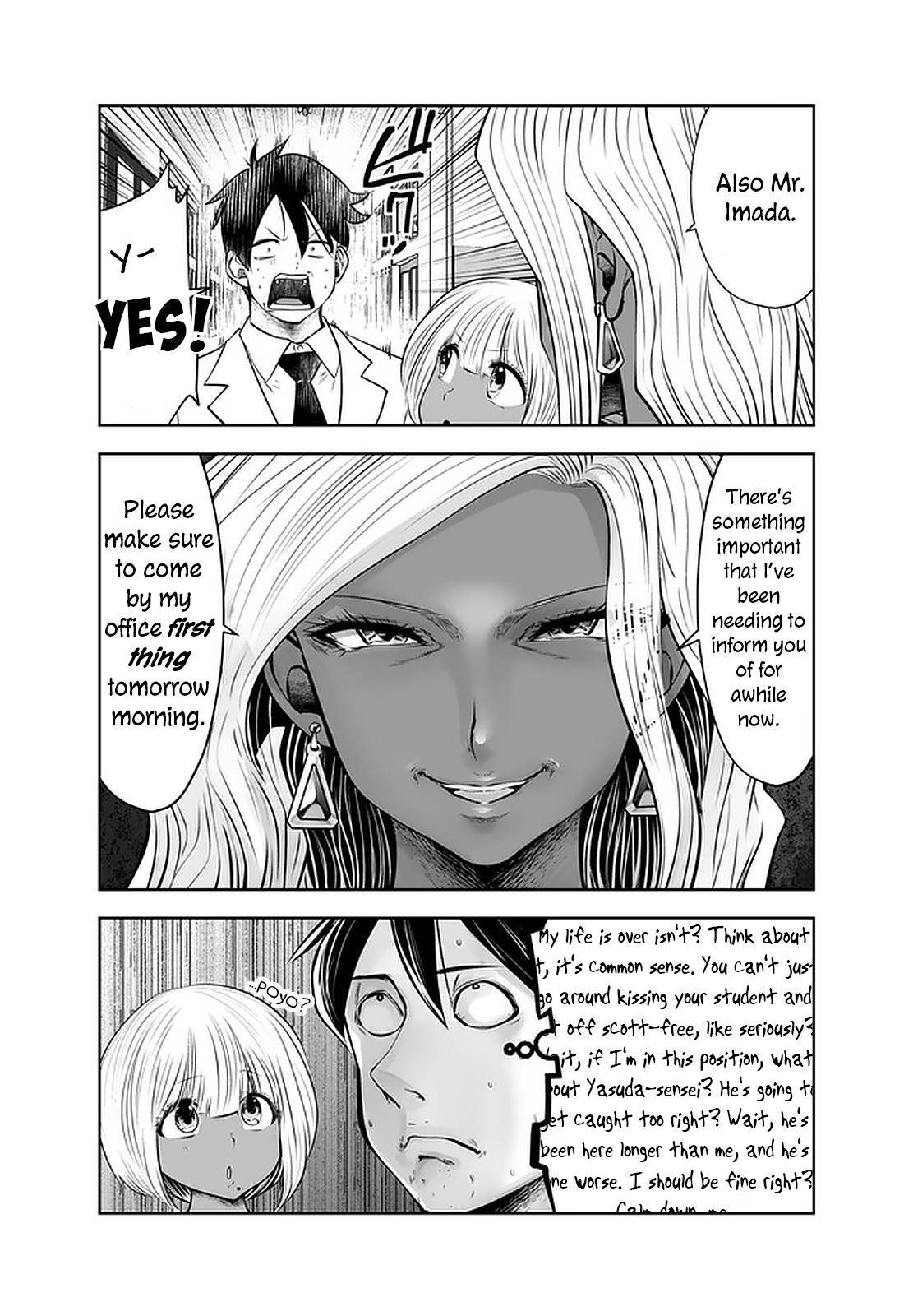 Black Gakkou ni Tsutometeshimatta Sensei - Chapter 24 Page 6