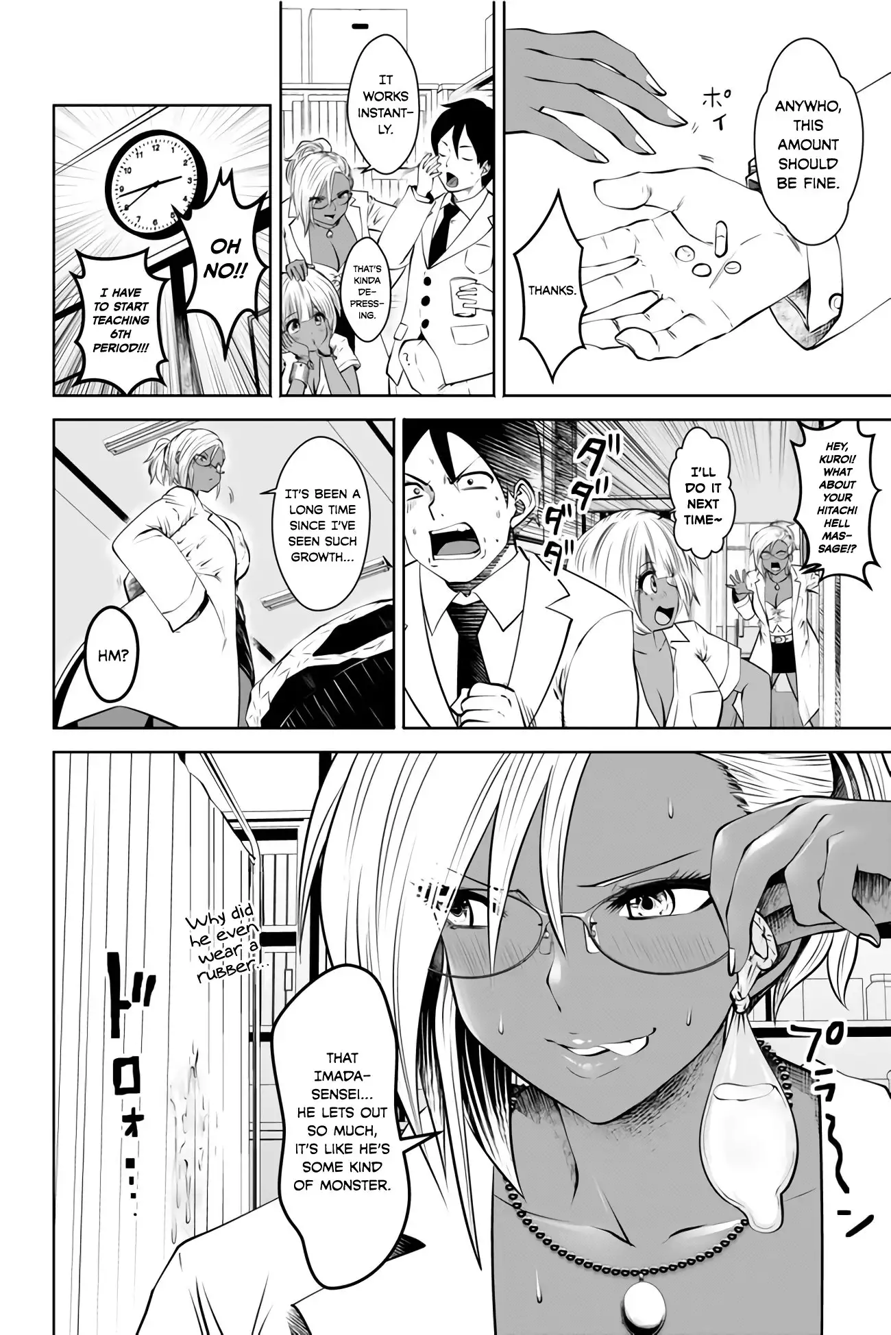 Black Gakkou ni Tsutometeshimatta Sensei - Chapter 4 Page 19