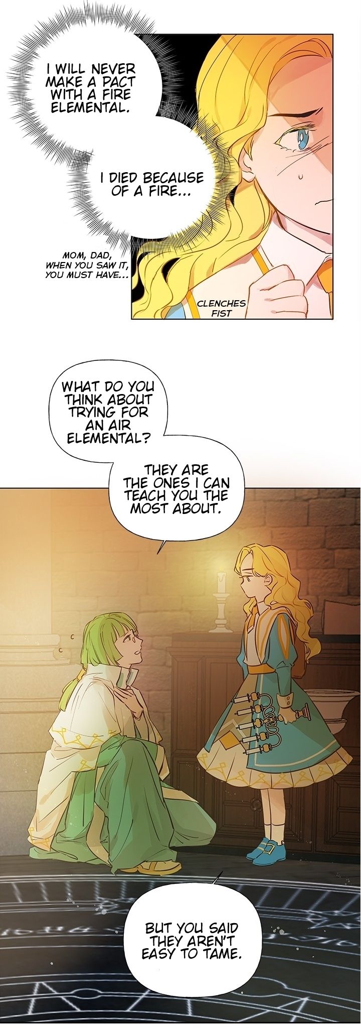 The Golden Haired Elementalist - Chapter 6 Page 23