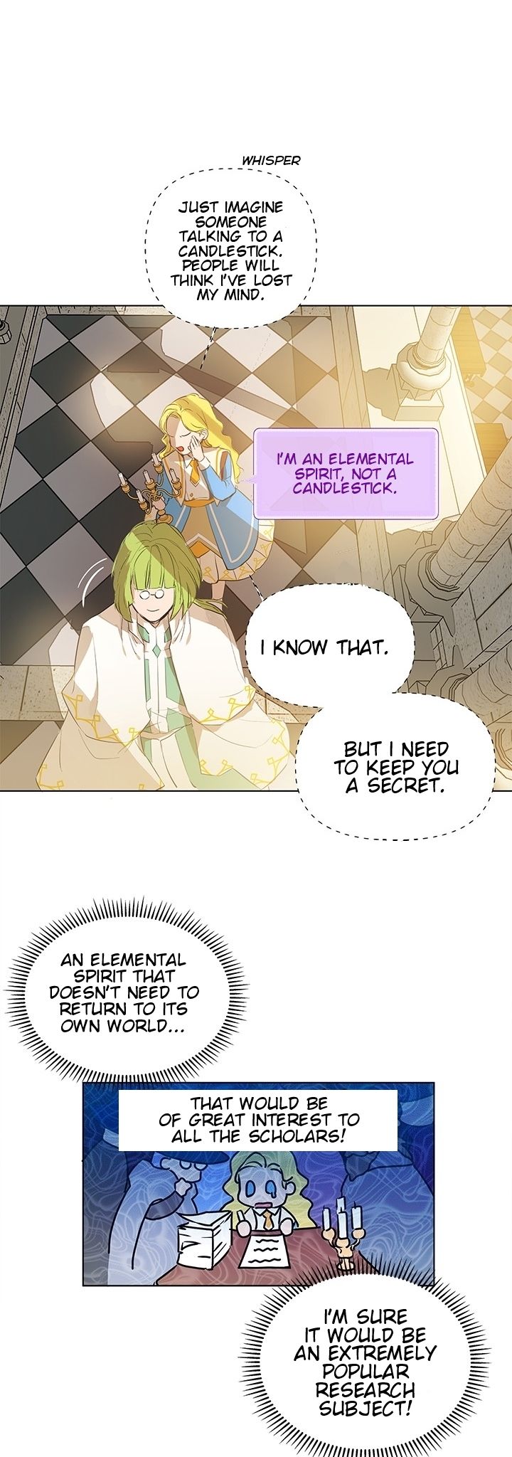 The Golden Haired Elementalist - Chapter 6 Page 6