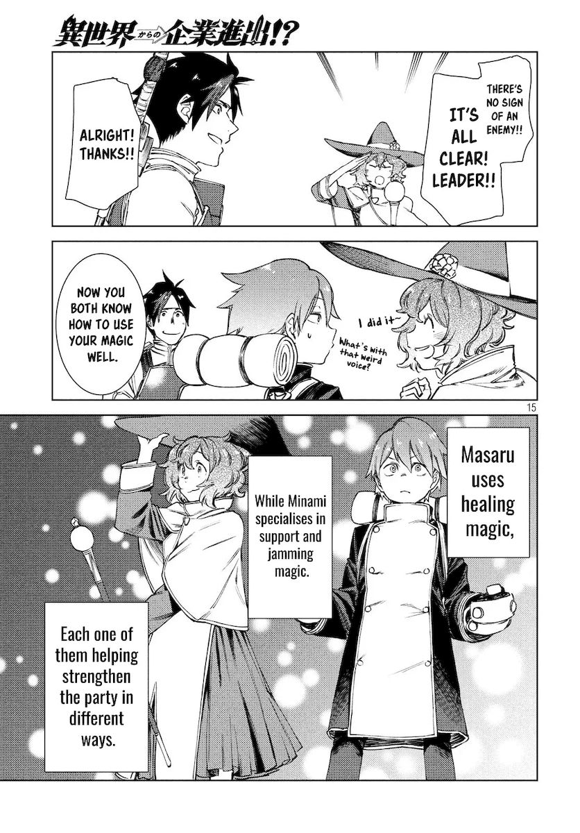 Isekai kara no Kigyou Shinshutsu?! - Chapter 10 Page 15