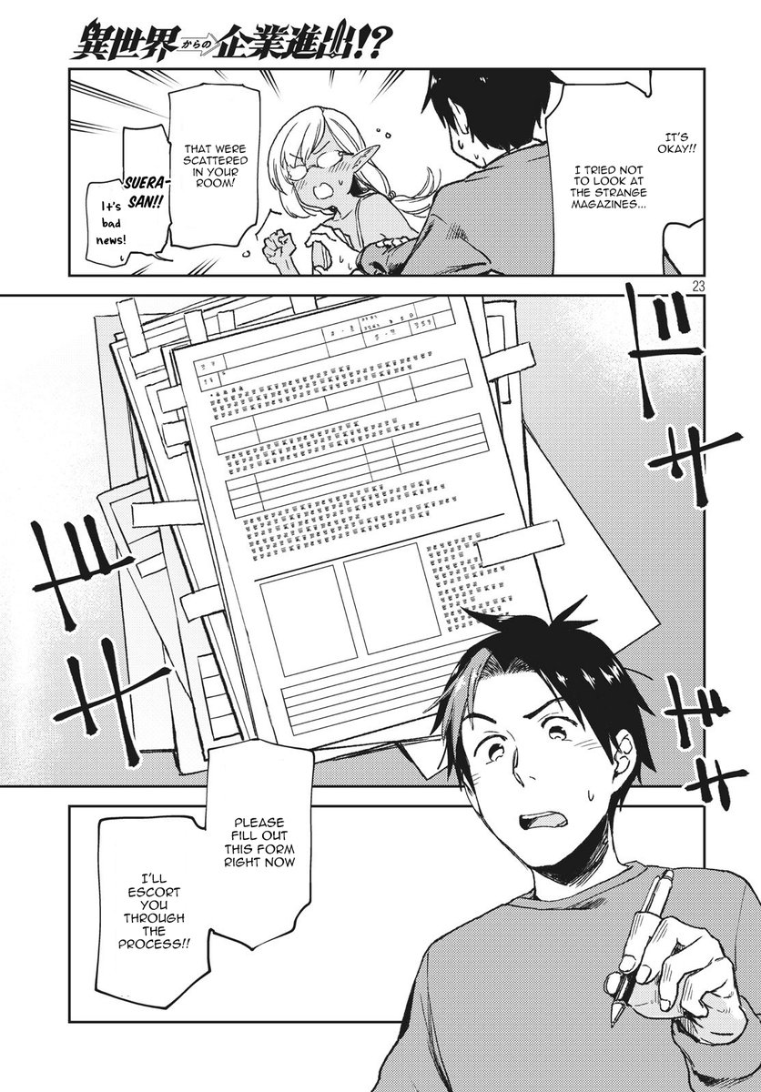 Isekai kara no Kigyou Shinshutsu?! - Chapter 3.2 Page 9