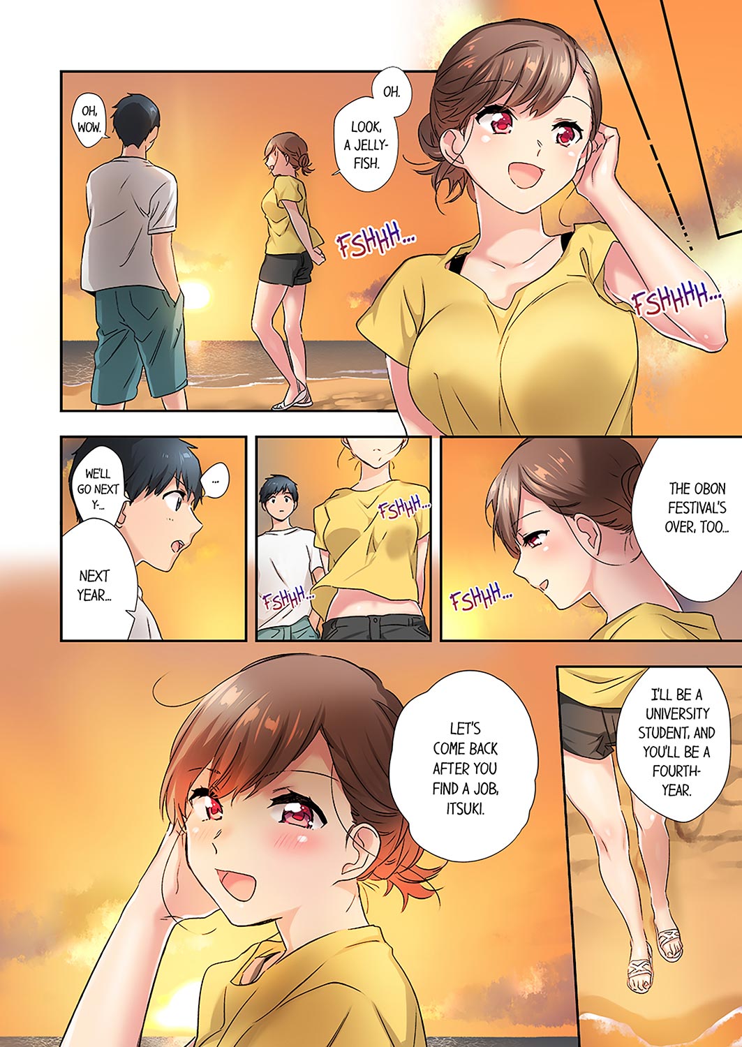 A Scorching Hot Day with A Broken Air Conditioner. If I Keep Having Sex with My Sweaty Childhood Friend… - Chapter 12 Page 6