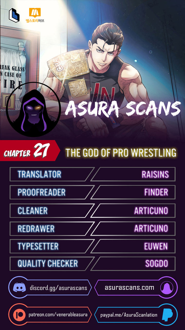 The God of Pro Wrestling - Chapter 27 Page 1