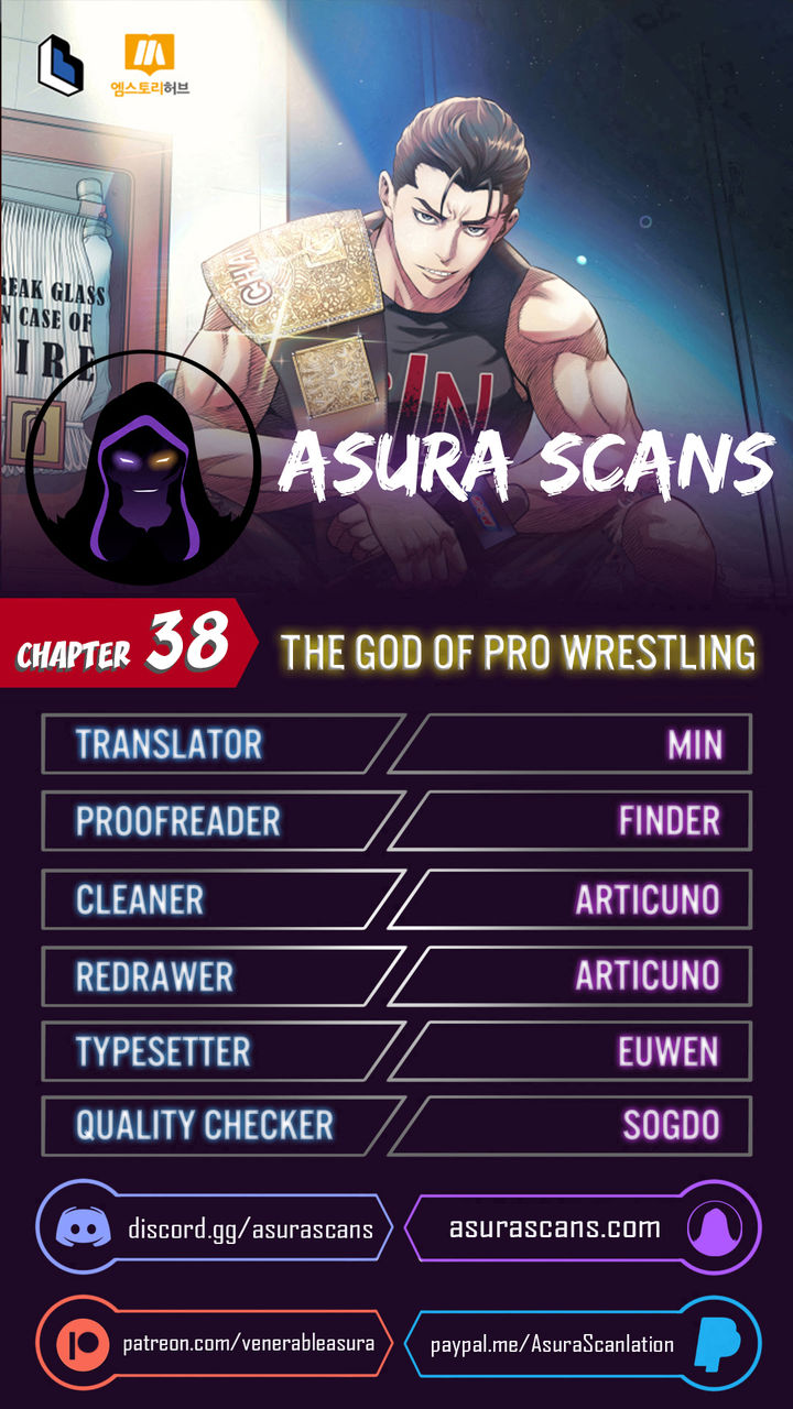 The God of Pro Wrestling - Chapter 38 Page 1