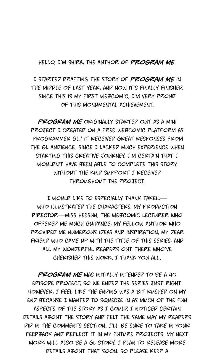 Program Me - Chapter 40.5 Page 1