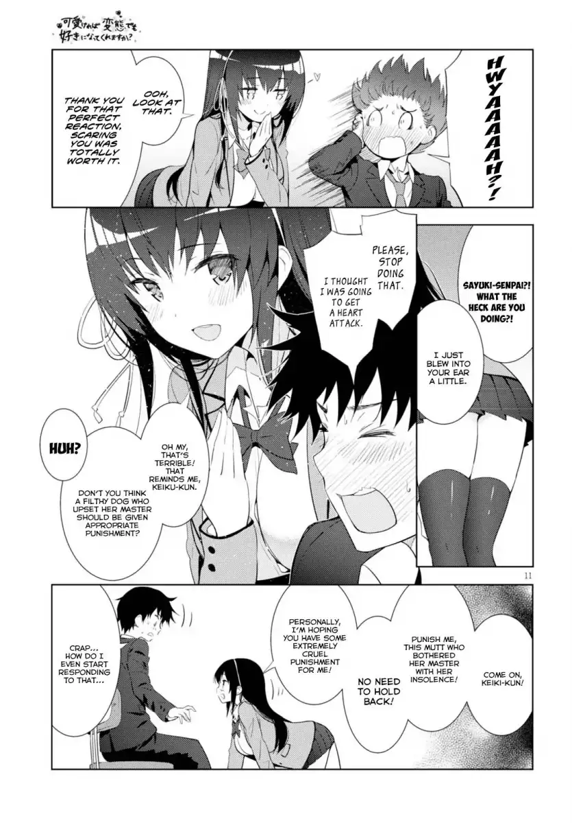 Kawaikereba Hentai demo Suki ni Natte Kuremasu ka? - Chapter 6 Page 11