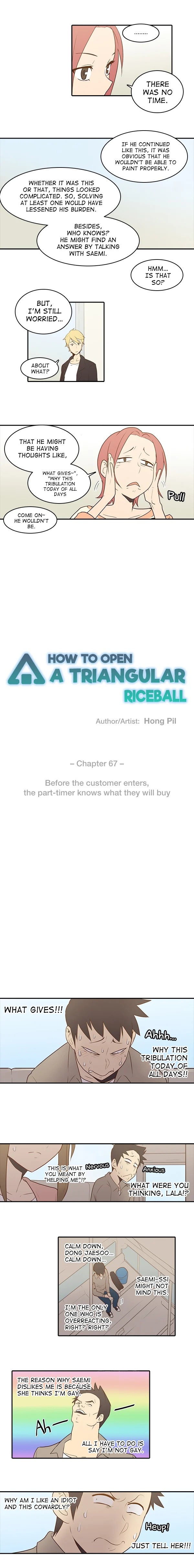 How to Open a Triangular Riceball - Chapter 67 Page 3