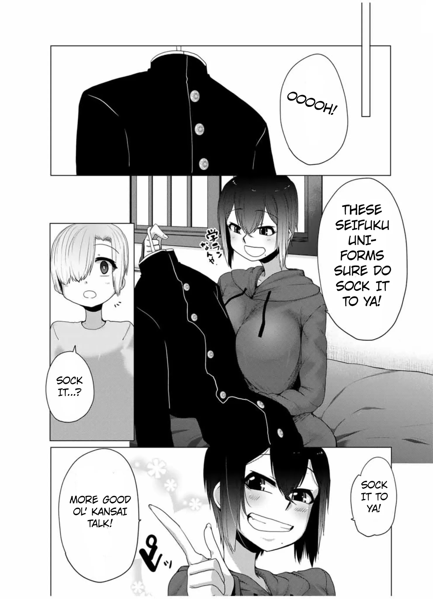 The Girl with a Kansai Accent and the Pure Boy - Chapter 15 Page 2