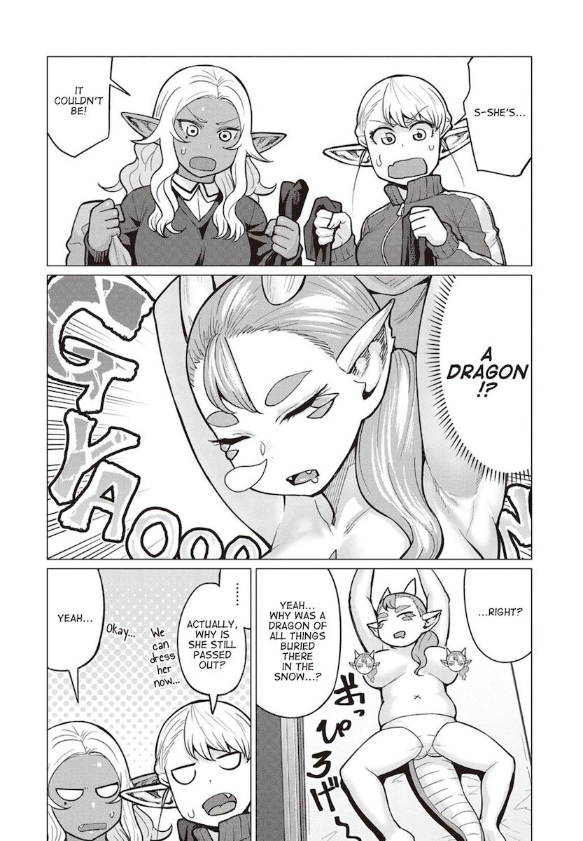 Elf-San Wa Yaserarenai. - Chapter 15 Page 9
