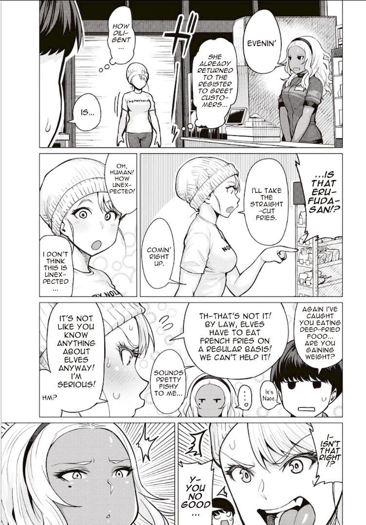 Elf-San Wa Yaserarenai. - Chapter 2 Page 7