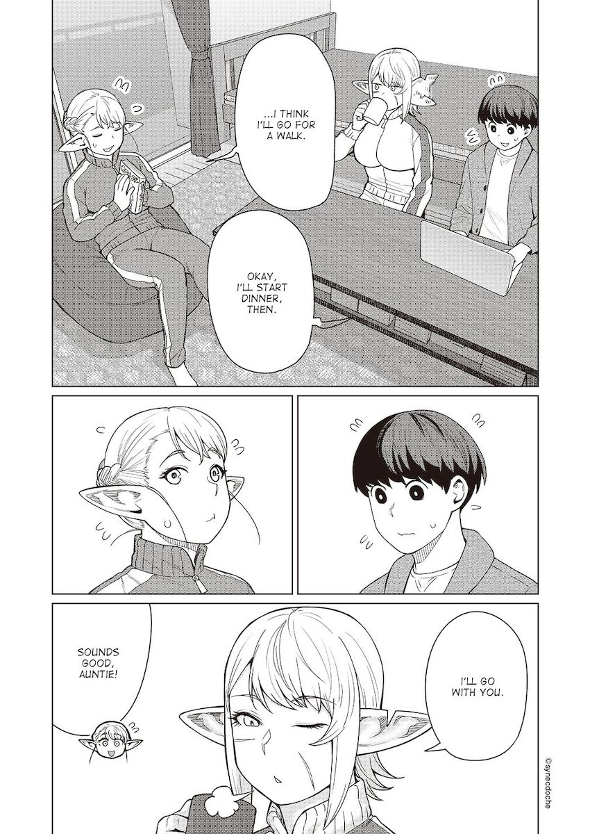 Elf-San Wa Yaserarenai. - Chapter 46 Page 2