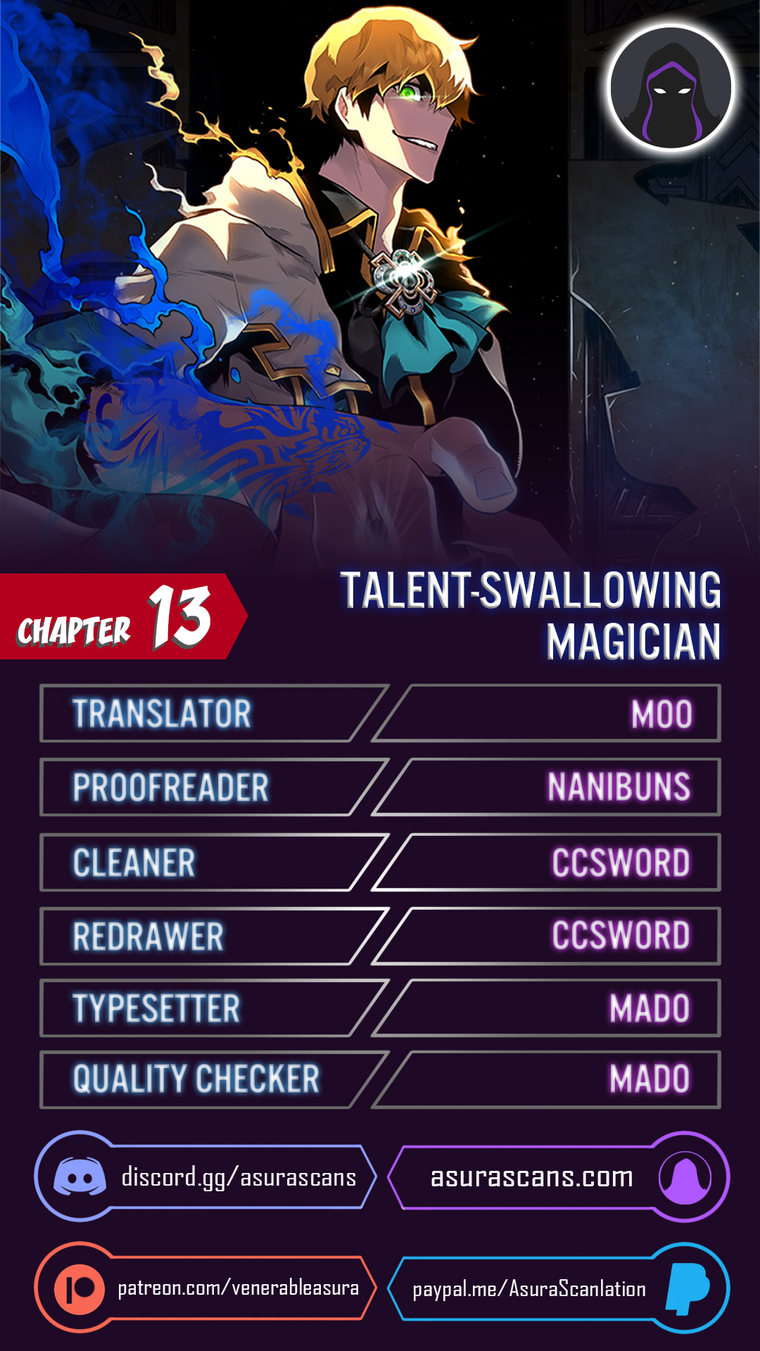 Talent-Swallowing Magician - Chapter 13 Page 1
