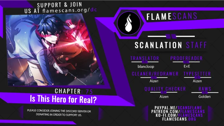 Is this Hero for Real? - Chapter 75 Page 1