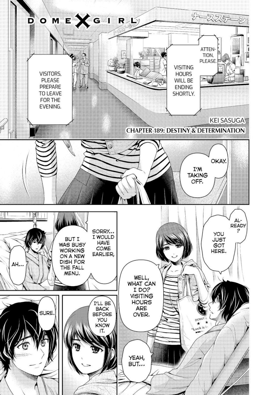 Domestic na Kanojo - Chapter 189 Page 1