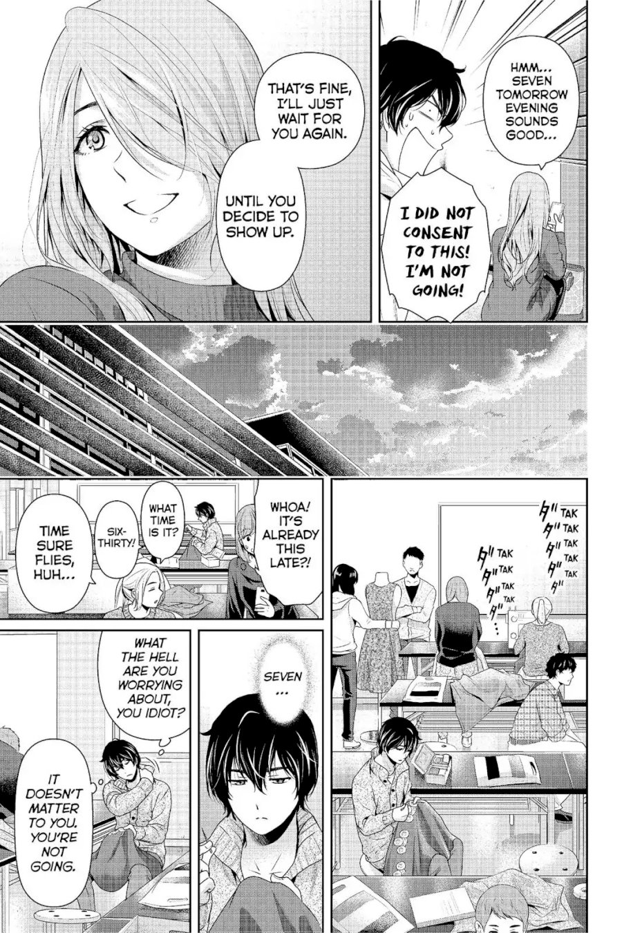 Domestic na Kanojo - Chapter 221 Page 8