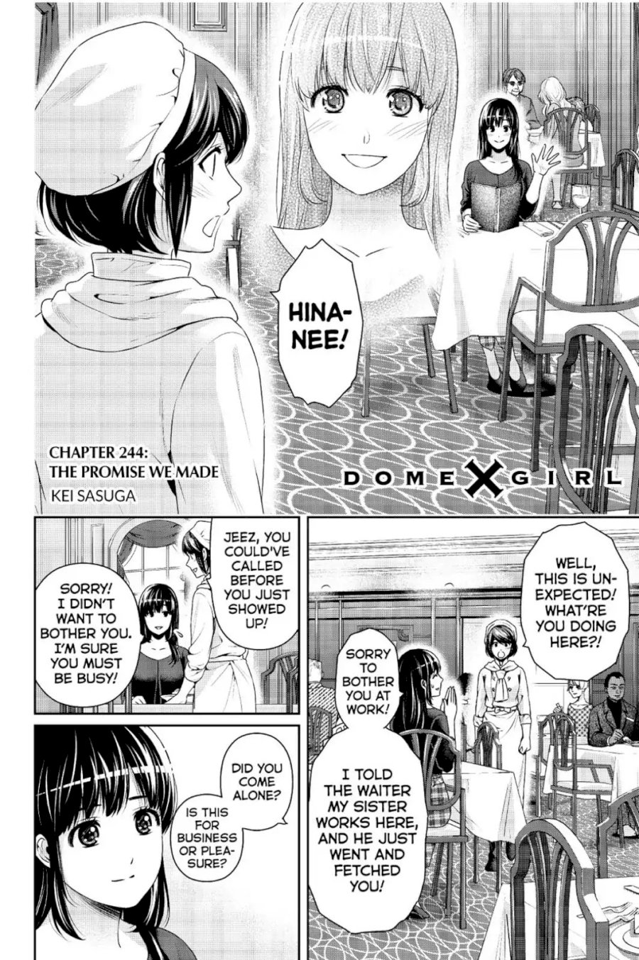 Domestic na Kanojo - Chapter 244 Page 2