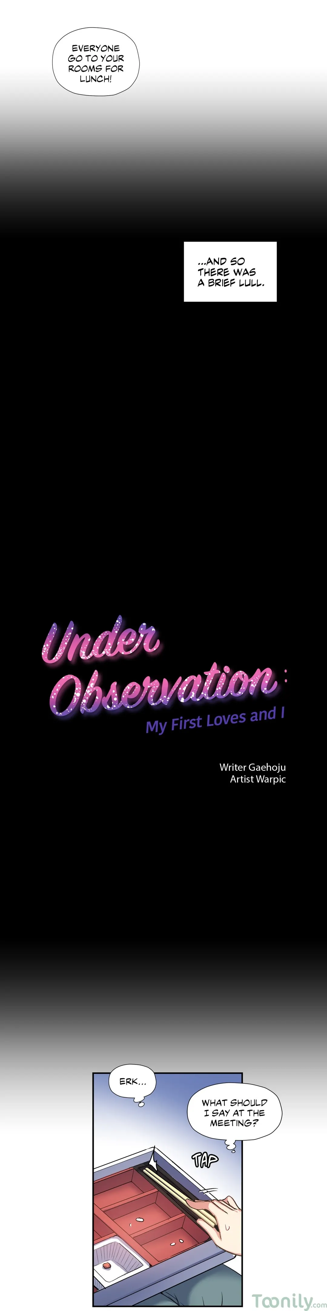 Under Observation: My First Loves and I - Chapter 27 Page 11