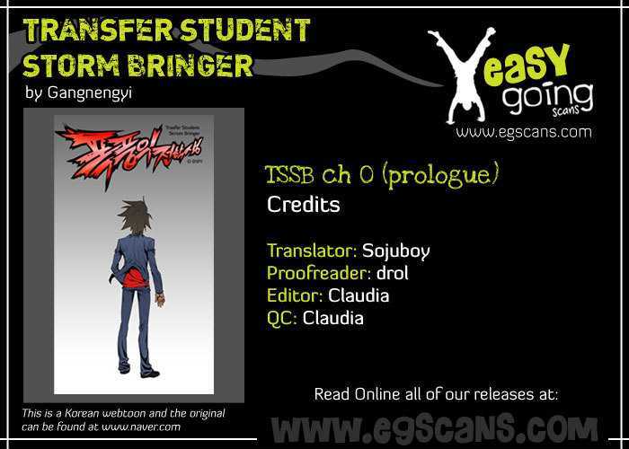 Transfer Student Storm Bringer - Chapter 0 Page 1