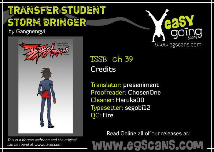 Transfer Student Storm Bringer - Chapter 39 Page 1