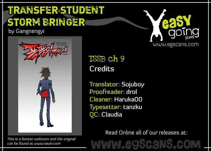 Transfer Student Storm Bringer - Chapter 9 Page 1