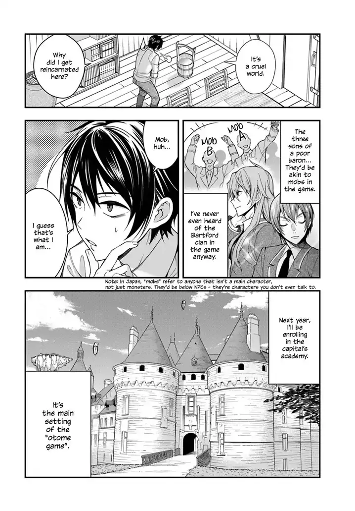 Otome Game Sekai wa Mob ni Kibishii Sekai desu - Chapter 1 Page 39