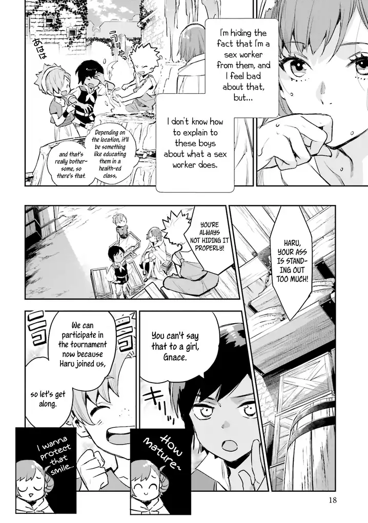 JK Haru wa Isekai de Shoufu ni natta - Chapter 9 Page 17