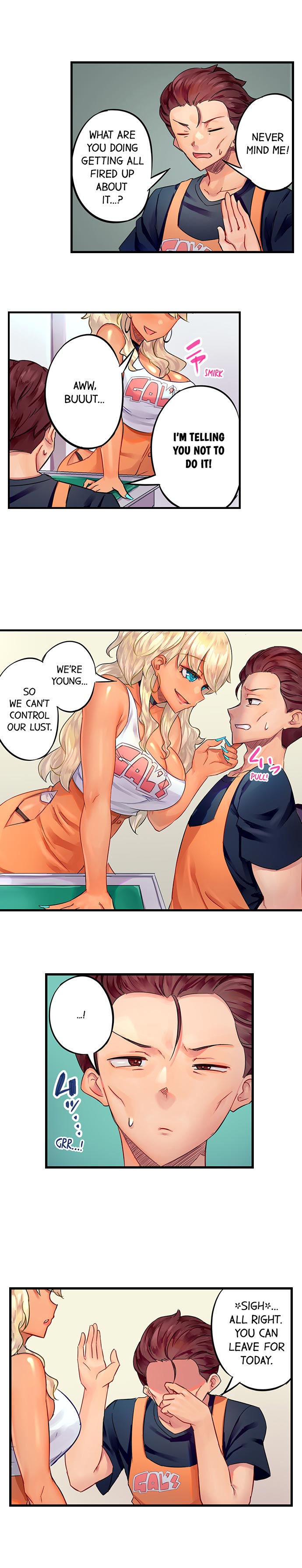 Orgasm Management for This Tanned Girl - Chapter 1 Page 8