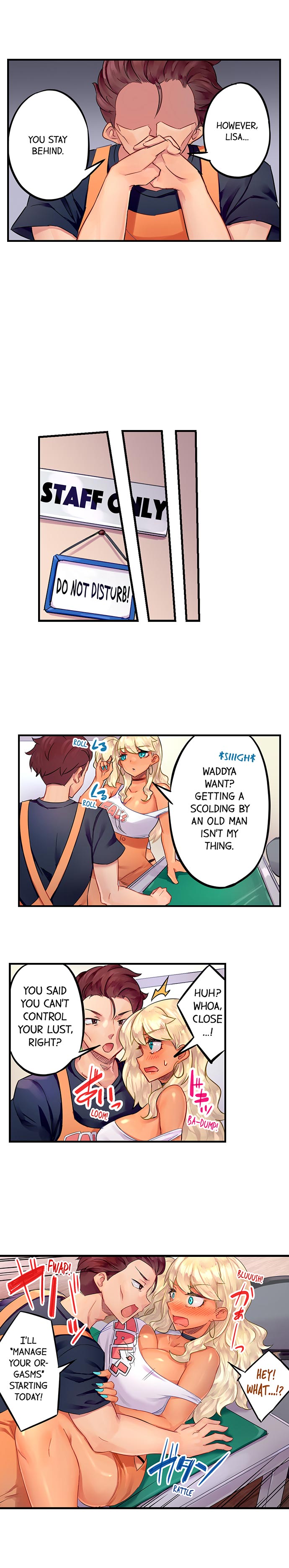 Orgasm Management for This Tanned Girl - Chapter 1 Page 9